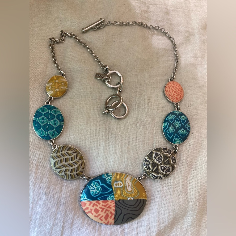 Jilzarah‎ Vibrant Prints Necklace